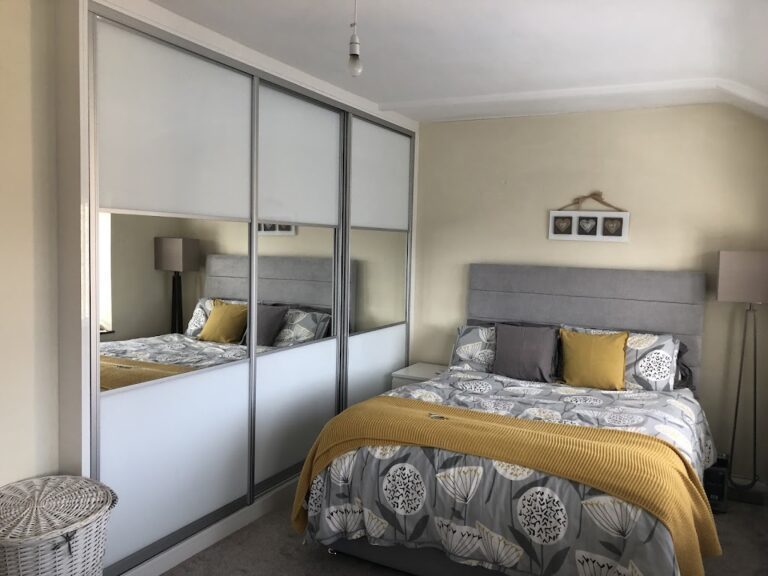 Fitted Wardrobe Around Bed