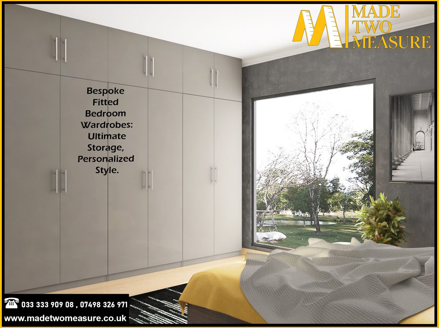 Stylish Bedroom Fitted Wardrobes: Maximise Space With Custom Designs By ...